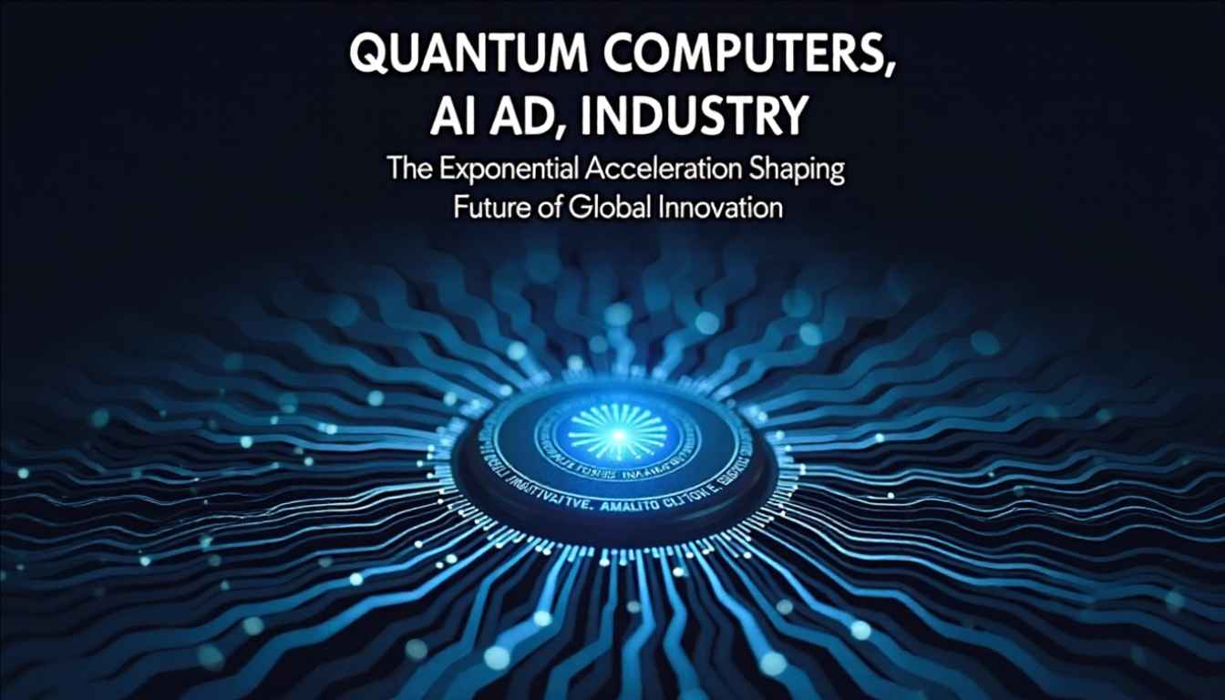 Quantum Computers, AI, and Industry: The Exponential Acceleration Shaping the Future of Global Innovation