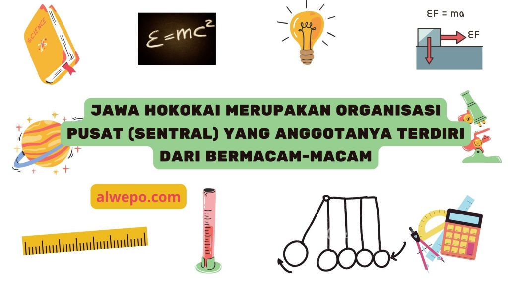 Jawa Hokokai merupakan organisasi pusat (sentral) yang anggotanya terdiri dari bermacam-macam