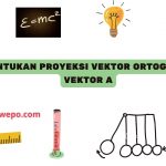 Tentukan proyeksi vektor ortogonal vektor a