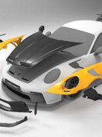 Techart upgrades Porsche 911 GT3's carbon fiber