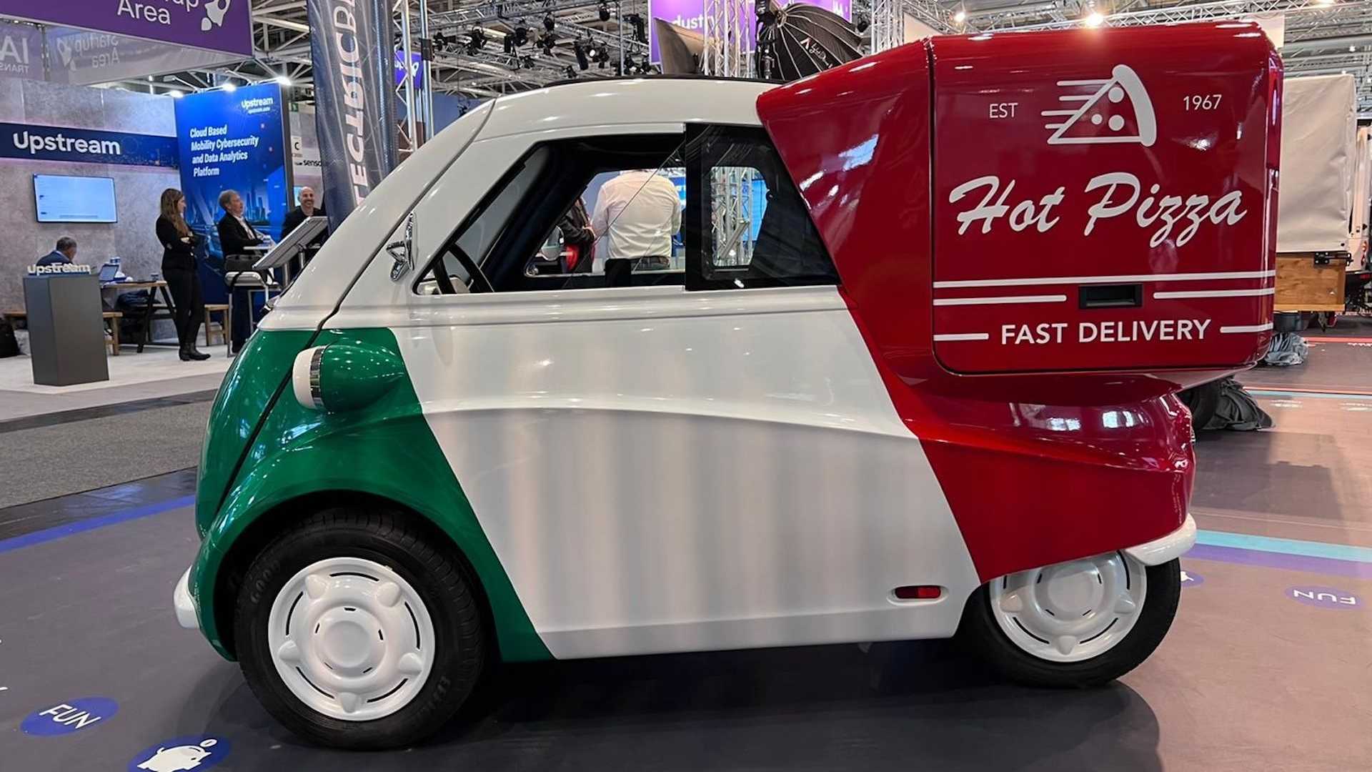 Evetta As An Italian Pizza Delivery EV That's Adorable 