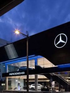 Japan's first Mercedes EV showroom opened