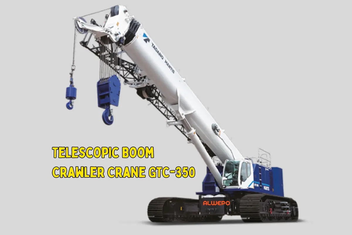 Spesifikasi dan Harga Telescopic Boom Crawler Crane GTC-350